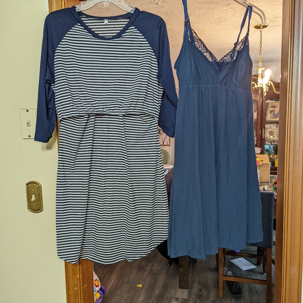 Maternity Pajama Gown & Nightshirt
